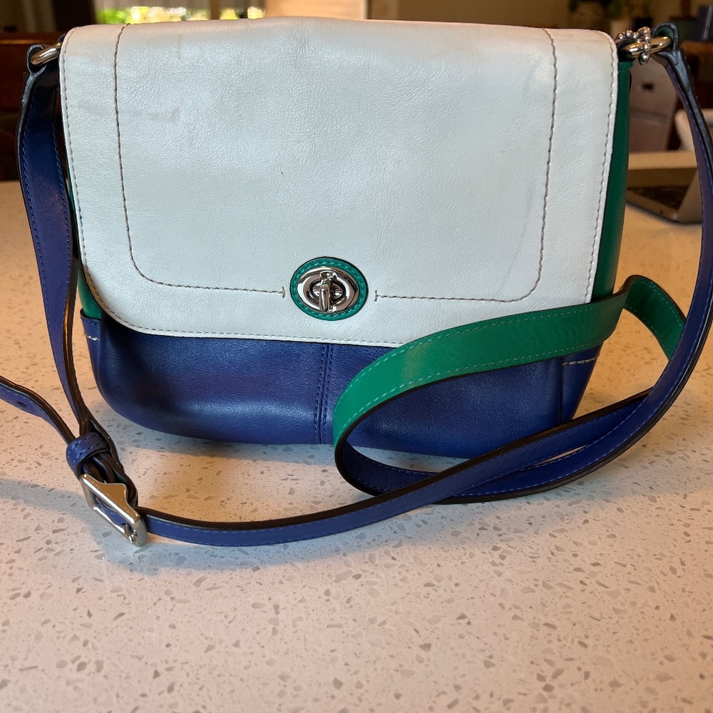 Coach Park Colorblock Violet (Coach F24801) Silver/Fr… - Gem